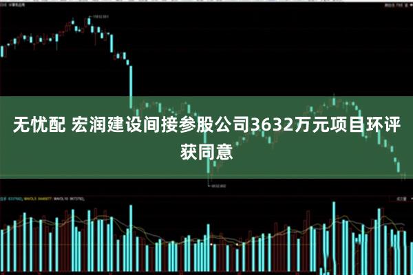 无忧配 宏润建设间接参股公司3632万元项目环评获同意